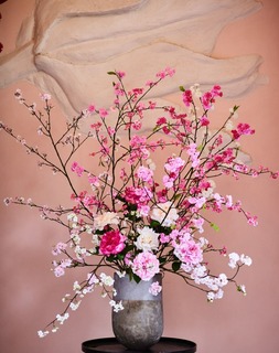 bloemen Silk-ka zijde